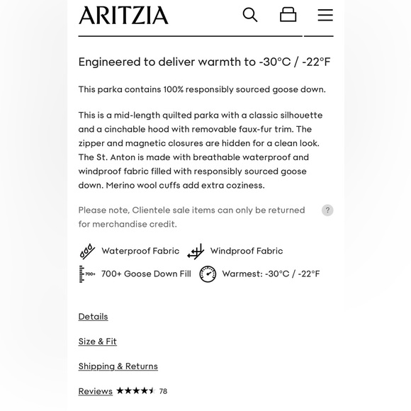 TNA St. Anton Parka - Picture 2 of 5